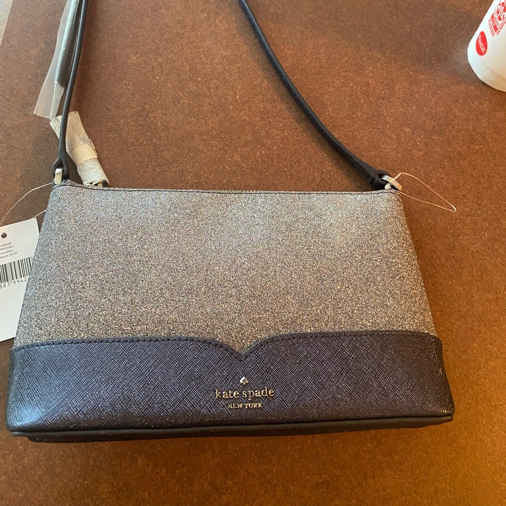Kate spade lola glitter in navy NWT